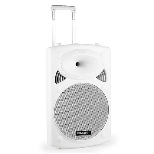 IBIZA PORT 15 UHF BT WH + BAG
