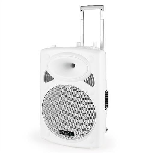 IBIZA PORT 15 UHF BT WH + BAG