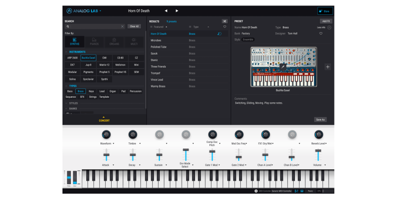 ARTURIA ANALOG LAB