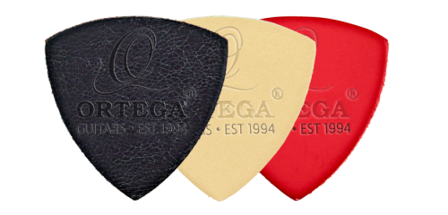 ORTEGA UKEPICK-ASS SHEEP LEATHER WHITE/BLACK/PINK