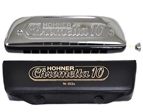 HOHNER CHROMETTA 10 253/40 C HARMONIJKA