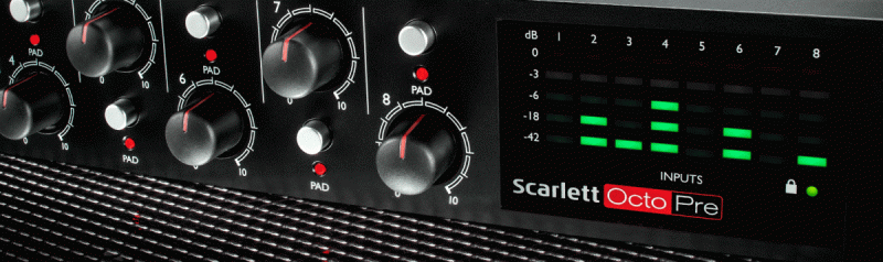 FOCUSRITE SCARLETT OCTOPRE