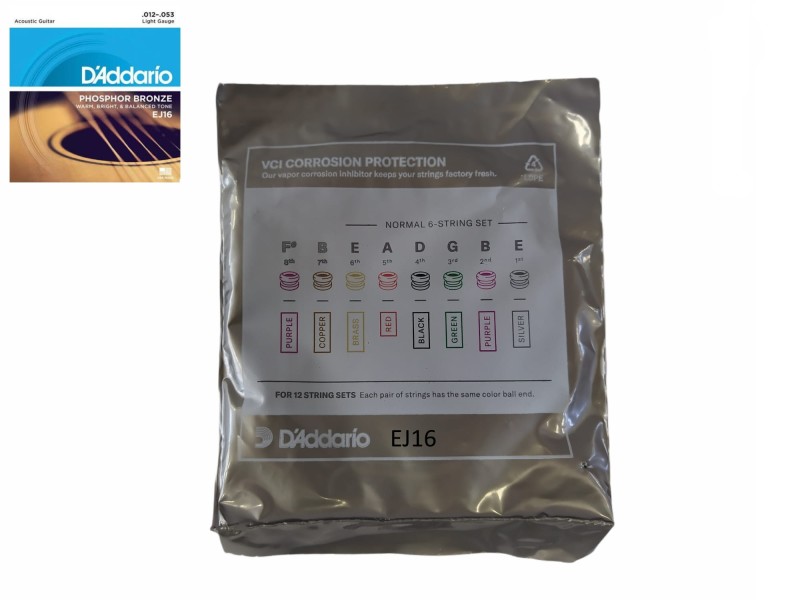 DADDARIO EJ16 FOLIOPAK