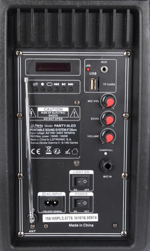 PARTY LIGHT SOUND PARTY-8LED