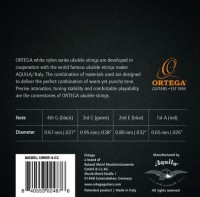 ORTEGA UWNY 4 CC STRUNY UKULELE KONCERTOWE