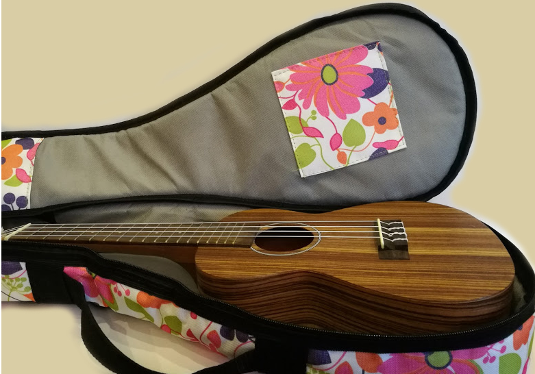 ZEBRA MUSIC POKROWIEC DO UKULELE KONCERTOWEGO UKC06