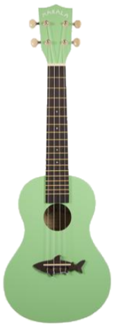 MAKALA SHARK GRN UKULELE KONCERTOWE KA MK CS GRN