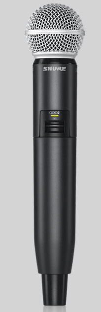 SHURE GLXD 2/SM58 NADAJNIK Z MIKROFONEM SM58