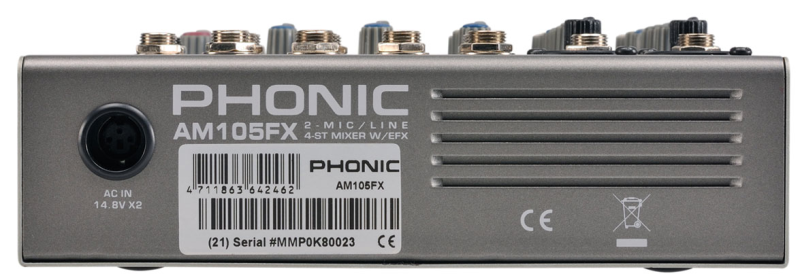 PHONIC AM 105FX