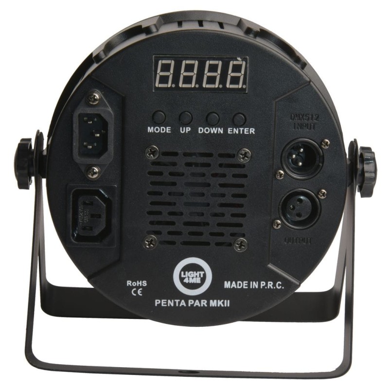 LIGHT4ME PENTA PAR 8x12W MKII RGBWA LED SLIM