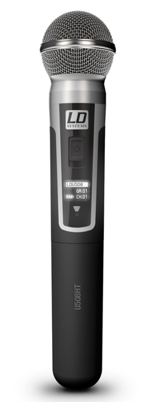 LD SYSTEMS U508 HHD2 BEZPRZEWODOWY SYSTEM MIKROFONOWY Z RĘCZNYM MIKROFONEM DYNAMICZNYM x2