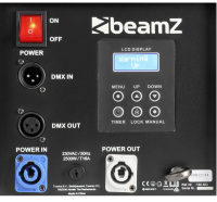 BEAMZ S2500 MASZYNA DO DYMU DMX LED