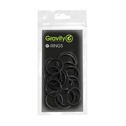 GRAVITY RP 5555 BLK 1 UNIWERSALNY ZESTAW PIERŚCIENI CZARNY