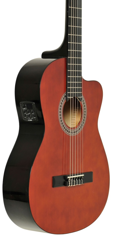 EVER PLAY EV-123 CEQ GS-3 IGA 4/4 EQ GITARA KLASYCZNA
