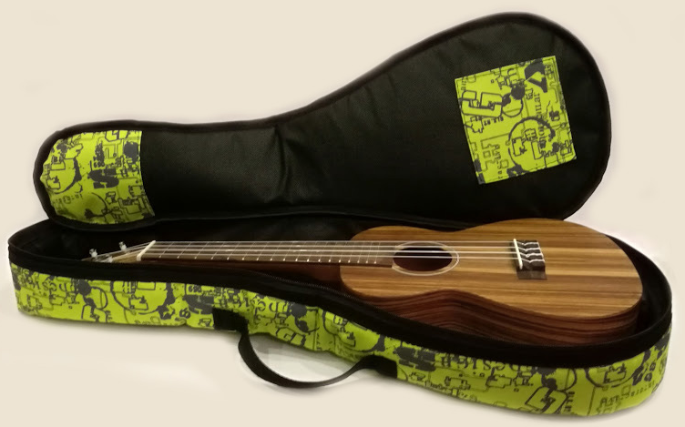 ZEBRA MUSIC POKROWIEC DO UKULELE SOPRANOWEGO UKS08