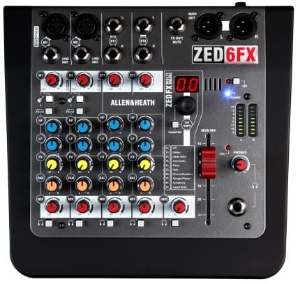 ALLEN HEATH ZED 6FX