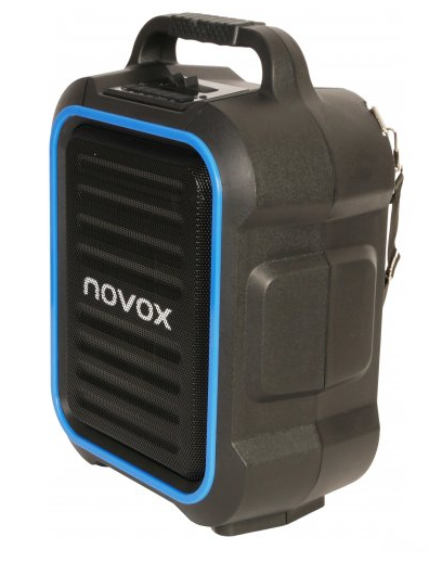 NOVOX MOBILITE BLUE KOLUMNA AKTYWNA USB MP3 BT AKU MIC