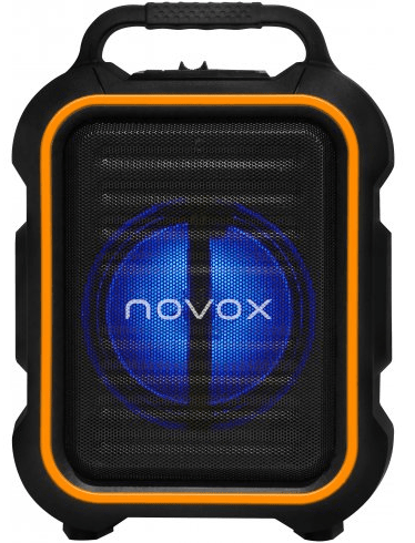 NOVOX MOBILITE ORANGE KOLUMNA AKTYWNA USB MP3 BT AKU MIC