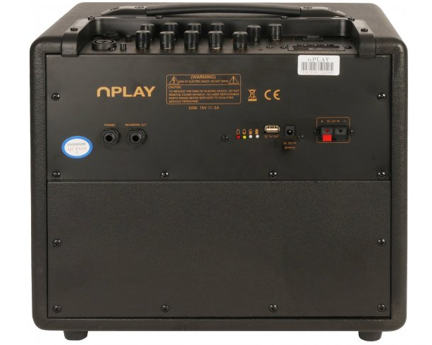 NOVOX NPLAY WZMACNIACZ GITAROWY USB MP3 BT AKU MIC