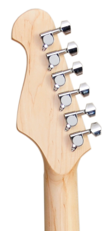 EVER PLAY ST-2 BK/WH GITARA ELEKTRYCZNA