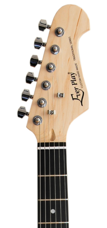 EVER PLAY ST-2 BK/WH GITARA ELEKTRYCZNA
