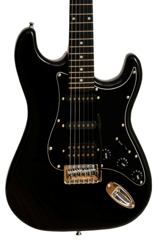EVER PLAY ST-2 BK/BK GITARA ELEKTRYCZNA