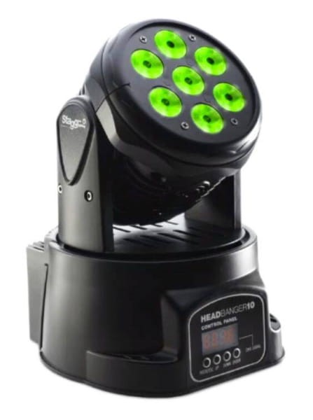 STAGG HB 10 GŁOWA LED 7X10W RGBW