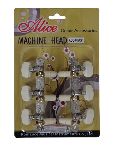 ALICE AOD-017CP KLUCZE GO GITARY KLASYCZNEJ CHROM