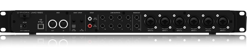 BEHRINGER UMC1820 INTERFEJS AUDIO