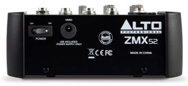 ALTO ZMX52 ZEPHYR MIKSER