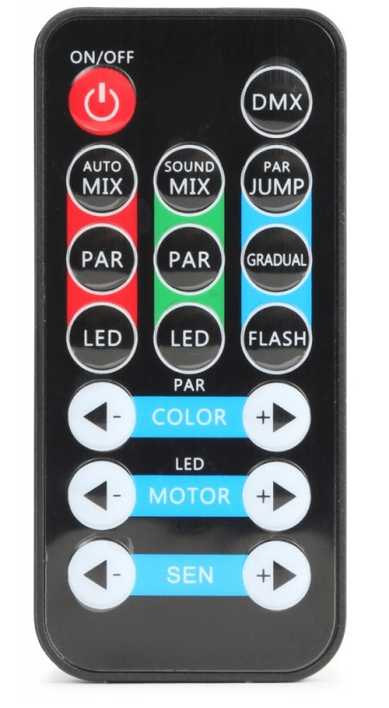 MAX 4XLED PAR BAR ZESTAW OŚWIETLENIOWY