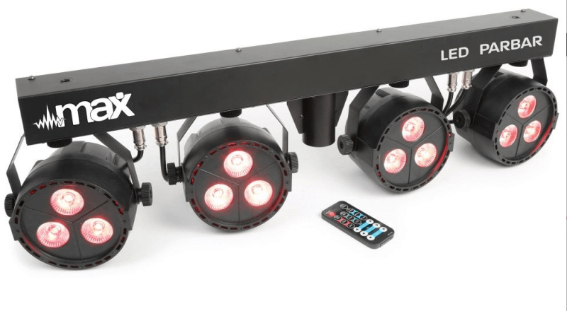 MAX 4XLED PAR BAR ZESTAW OŚWIETLENIOWY