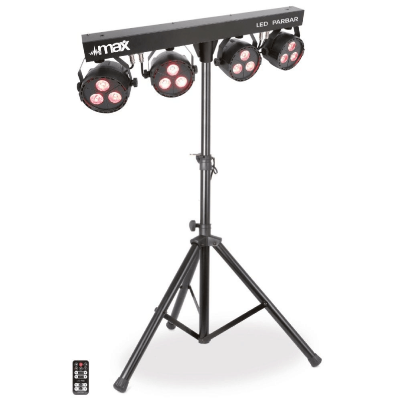 MAX 4XLED PAR BAR ZESTAW OŚWIETLENIOWY