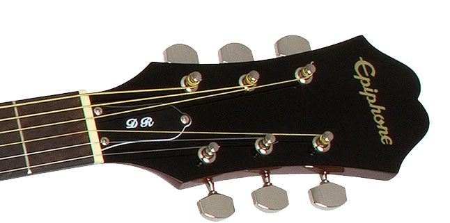 EPIPHONE SONGMAKER DR-100 SQUARE SHOULDER EB EBONY