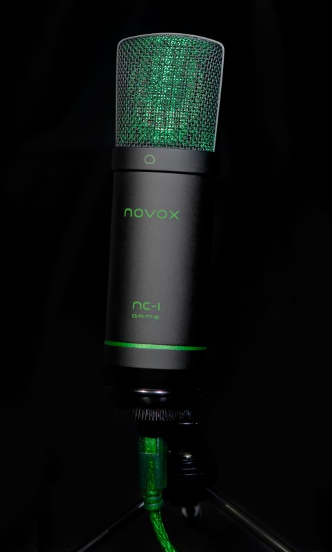 NOVOX NC-1 GAME MIKROFON POJEMNOŚCIOWY USB