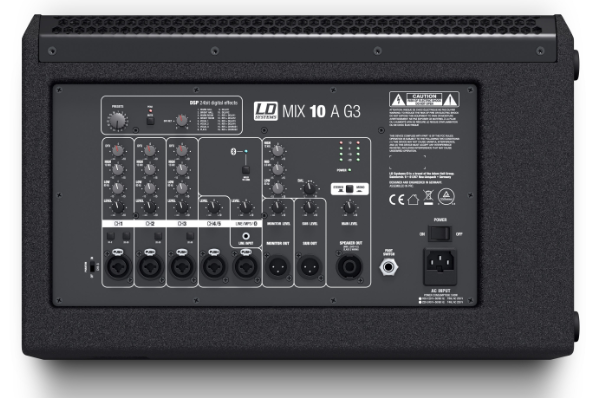 LD SYSTEMS MIX 10A G3 KOLUMNA AKTYWNA Z MIKSEREM