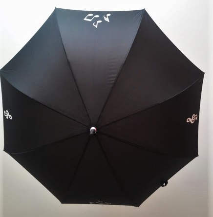 ZEBRA MUSIC PARASOL MUZYCZNY XXL NUTKI KLUCZ WIOLINOWY