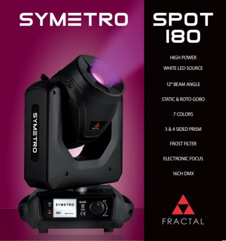 FRACTAL SYMETRO SPOT 180