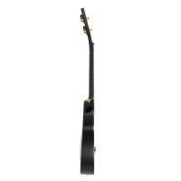 CASCHA HH 2258 CARBON FIBRE BLACK SET UKULELE KONCERTOWE