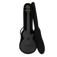 CASCHA HH 2258 CARBON FIBRE BLACK SET UKULELE KONCERTOWE