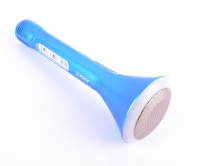 PARTY KAMIC BL NIEBIESKI MIKROFON Z GŁOŚNIKIEM