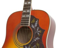 EPIPHONE HUMMINGBIRD STUDIO SOLID TOP FISHMAN SONITONE FC FADED CHERRY SUNBURST