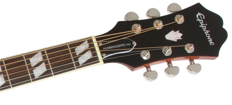EPIPHONE HUMMINGBIRD STUDIO SOLID TOP FISHMAN SONITONE FC FADED CHERRY SUNBURST