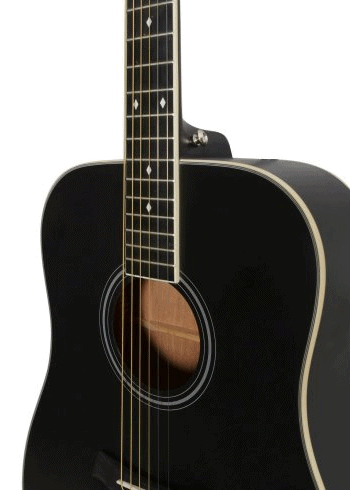 ARROW BRONZE BLK BLACK GITARA AKUSTYCZNA