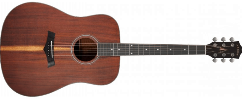 ARROW SILVER KOA GITARA AKUSTYCZNA