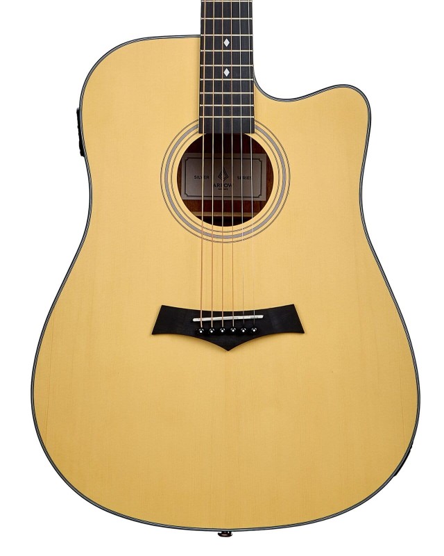 ARROW SILVER D CE NT NATURAL GITARA ELEKTROAKUSTYCZNA