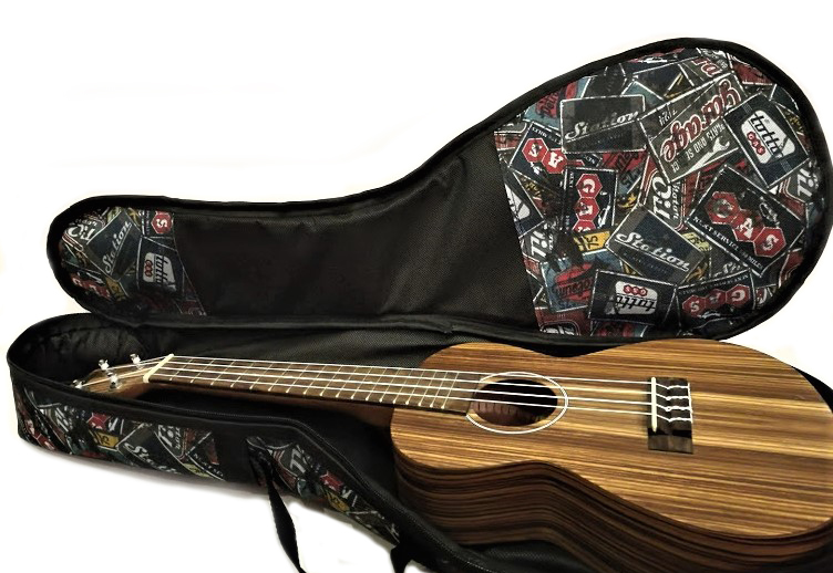 ZEBRA MUSIC POKROWIEC DO UKULELE KONCERTOWEGO UKC15