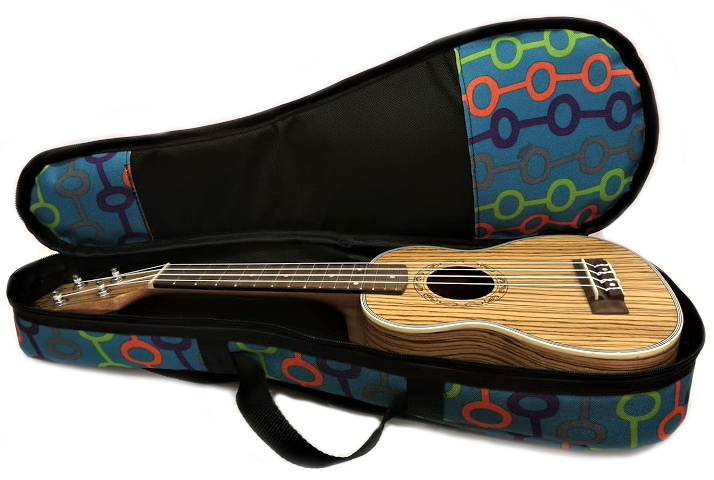 ZEBRA MUSIC POKROWIEC DO UKULELE SOPRANOWEGO UKS14
