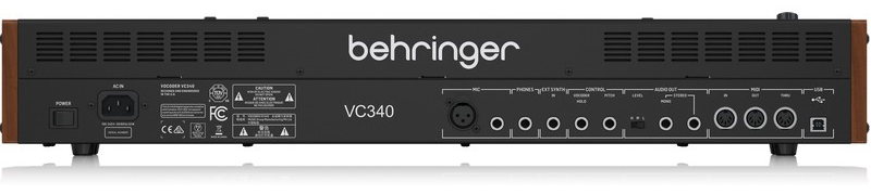 BEHRINGER VOCODER VC340