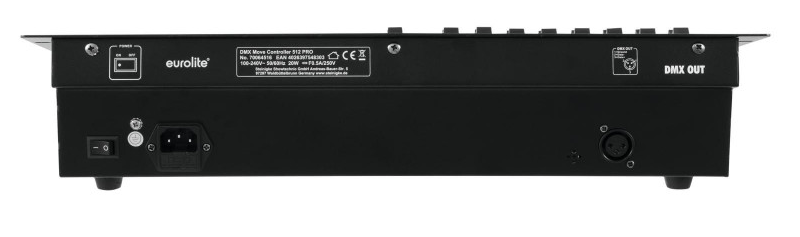 EUROLITE DMX MOVE CONTROL 512 DMX PRO